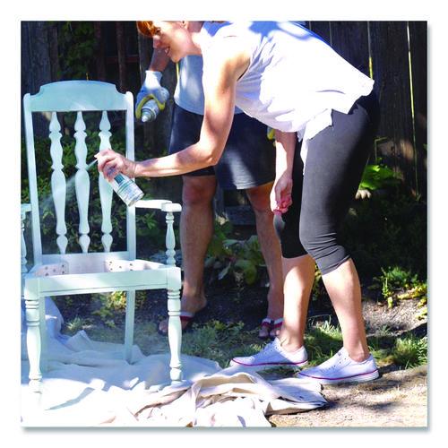 Image of Rust-Oleum® 302599 Ultra Matte Chalked Paint, Matte Clear, 12 oz Aerosol Can