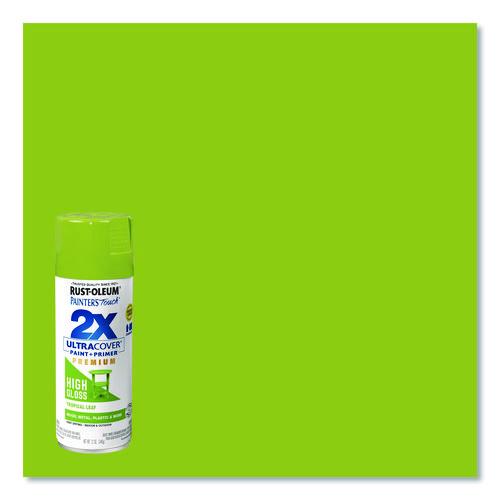 Image of Rust-Oleum® 331179 Painter's Touch 2X Ultra Cover Spray Paint, High Gloss Tropical Leaf, 12 oz Aerosol Can
