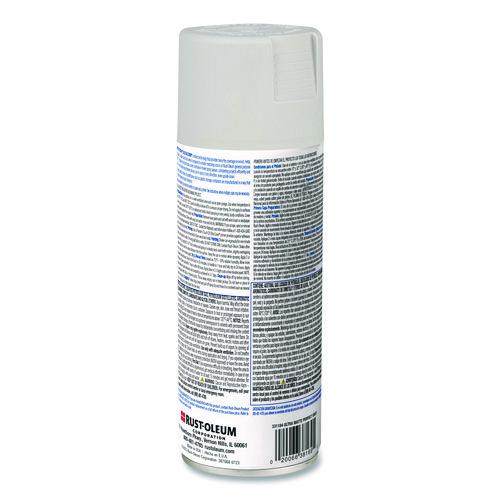 Image of Rust-Oleum® 331184 Painter's Touch 2X Ultra Cover Spray Paint, Ultra Matte Gray, 12 oz Aerosol Can, 6/Carton