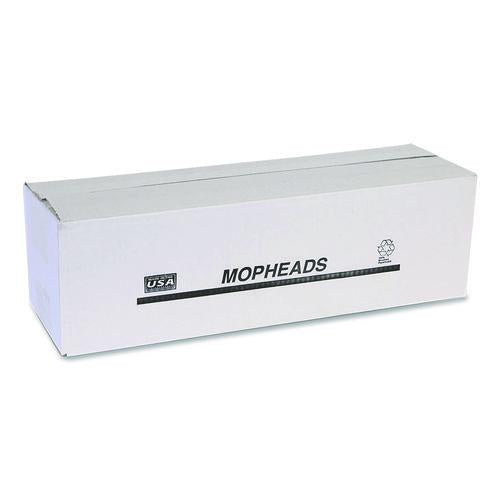 Image of Nexstep Commercial Products 97156 MaxiClean Loop-End Mop, Cotton/Synthetic, 20 oz, Blue