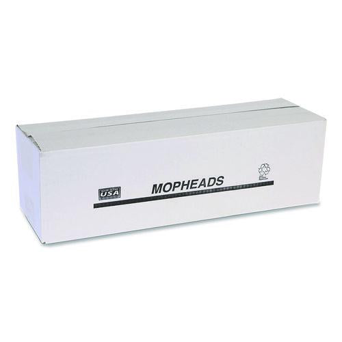 Image of Nexstep Commercial Products 97157 MaxiClean Loop-End Mop, Cotton/Synthetic, 24 oz, Blue