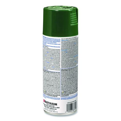 Image of Rust-Oleum® 334034 Painter's Touch 2X Ultra Cover Spray Paint, Gloss Hunter Green, 12 oz Aerosol Can