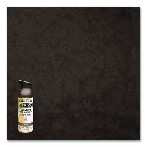Image of Rust-Oleum® 245218 Universal Premium Spray Paint, Hammer Brown, 12 oz Aerosol Can