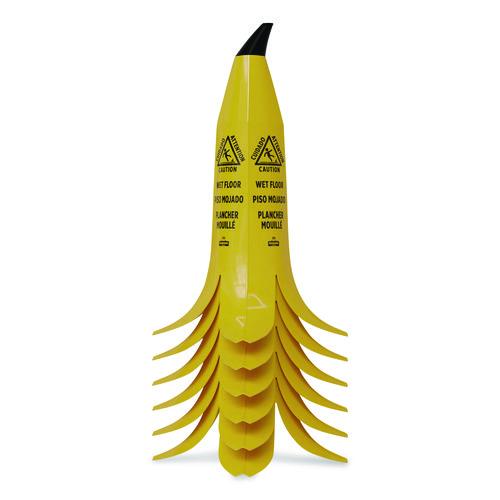 Image of Nexstep Commercial Products Banana Safety Sign, 13 x 12 x 24, Yellow/Black