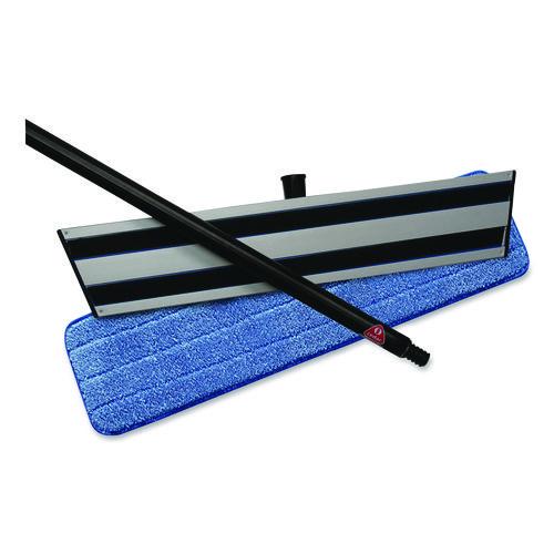 Image of Nexstep Commercial Products 96964-12 MaxiPlus Microfiber Pads, 18", Blue