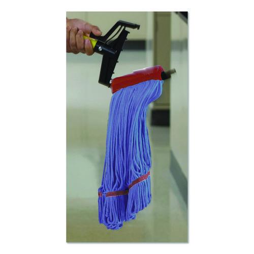 Image of Nexstep Commercial Products 97156 MaxiClean Loop-End Mop, Cotton/Synthetic, 20 oz, Blue
