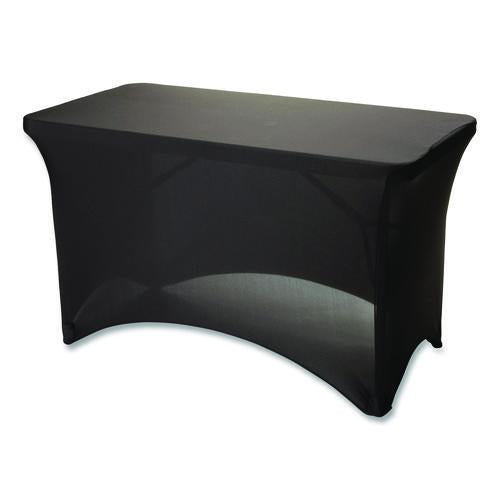 Image of Iceberg Igear Fabric Table Cover, Polyester/spandex, 24" X 48", Black