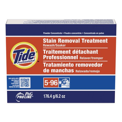 Image of Tide® PRO 80842200 Stain Removal Treatment Powder, 6.2 oz Box, 14/Carton