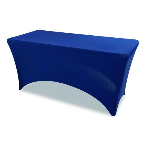 Image of Iceberg 16526 Igear Fabric Table Cover, Polyester/spandex, 30 "x 72", Blue