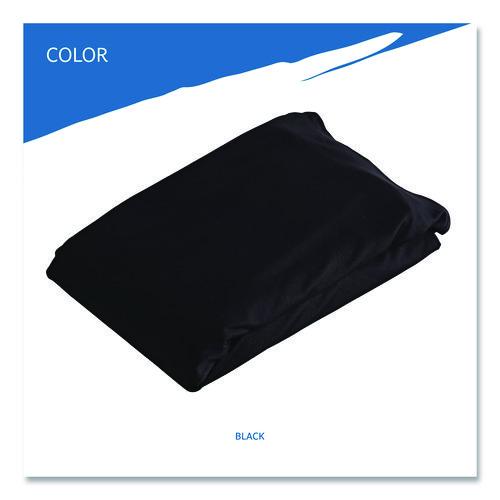 Image of Iceberg Igear Fabric Table Cover, Polyester/spandex, 30" X 96", Black