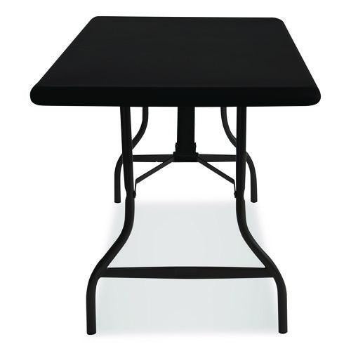 Image of Iceberg 16621 iGear Fabric Table Top Cap Cover, Polyester/Spandex, 30" x 72", Black