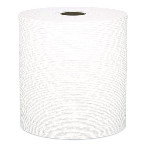 Image of Kleenex® 01080 Universal Hard Roll Paper Towels with Premium Absorbency Pockets, 1-Ply, 8" x 425 ft, 1.5" Core, White, 12 Rolls/Carton