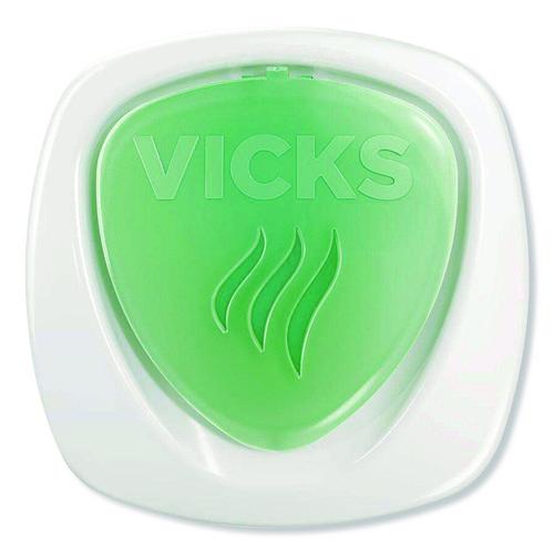 Image of Vicks® V1800BXNV2 Waterless Tabletop Vaporizer Plus,1.9 x 5.3 x 7.5, White/Mint Green