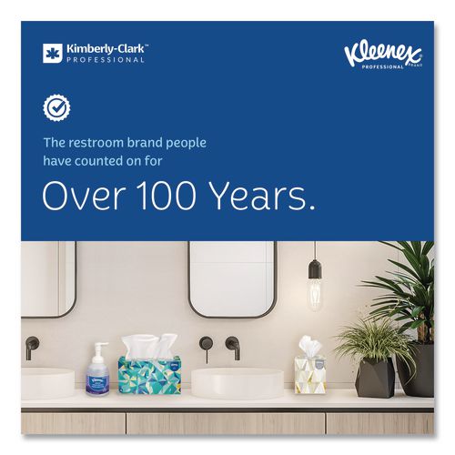 Image of Kleenex® 02046 Multi-Fold Paper Towels, Convenience, 9.2 x 9.4, White, 150/Pack, 8 Packs/Carton