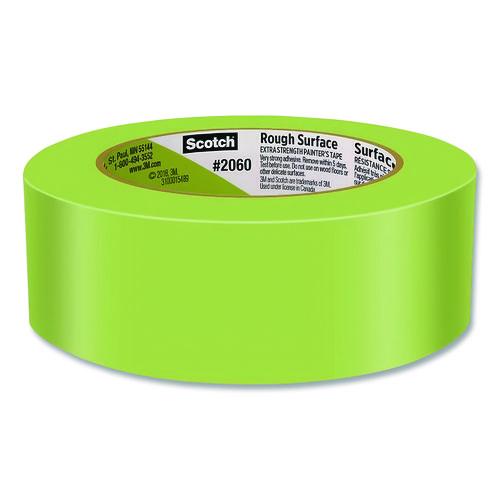 Image of Scotch® 206036AP Rough Surface Extra Strength Painter's Tape, 3" Core, 1.41" x 60.1 yds, Green
