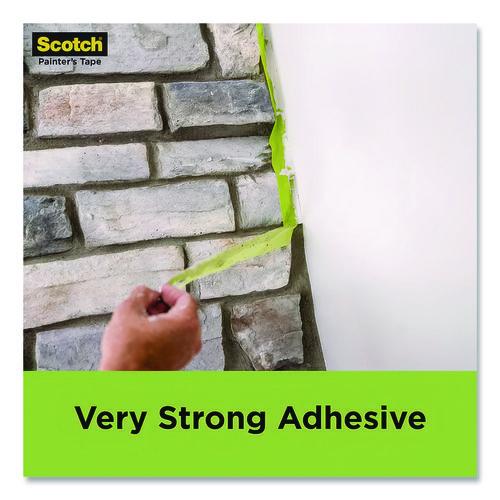 Image of Scotch® 206036AP Rough Surface Extra Strength Painter's Tape, 3" Core, 1.41" x 60.1 yds, Green