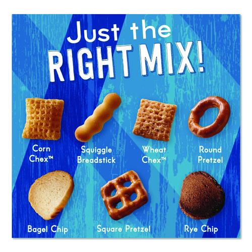 Image of Chex Mix® GEM1240 Traditional Snack Mix, 1.75 Oz Snack Pack, 60 Packs/carton
