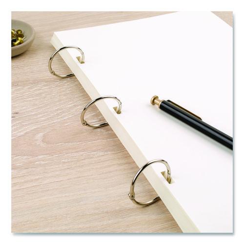 Image of ACCO A7072204A Metal Book Rings, 1.5" Diameter, 100/Box