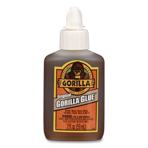 Image of Gorilla® 5000206 Original Formula Glue, 2 Oz, Dries Light Brown