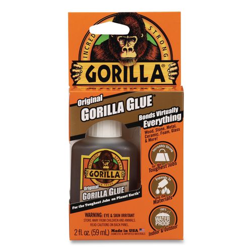 Image of Gorilla® 5000206 Original Formula Glue, 2 Oz, Dries Light Brown