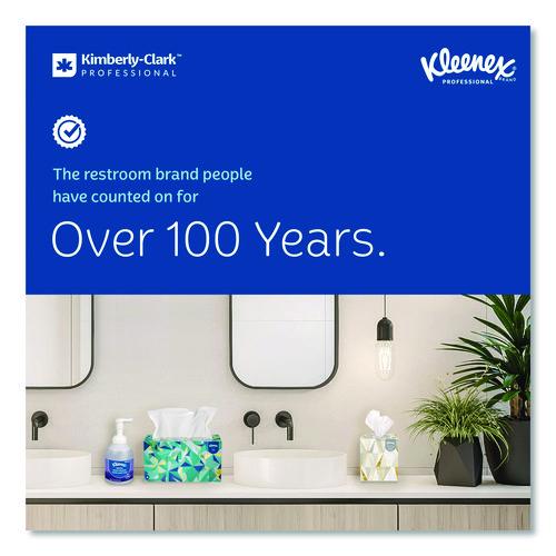 Image of Kleenex® 13253 Premiere Folded Towels, 1-Ply, 7.8 x 12.4, White, 120/Pack, 25 Packs/Carton