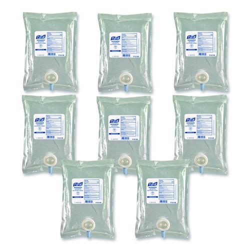 Image of PURELL® 4163-08 Advanced Hand Sanitizer Green Certified Gel Refill, For CS2 Dispensers, 1,000 mL, Fragrance-Free, 8/Carton
