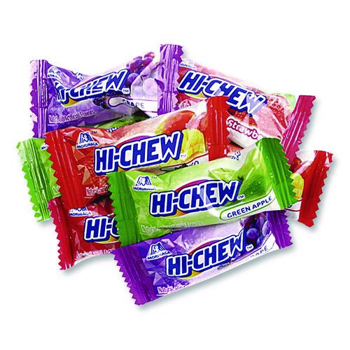 Image of Hi-Chew MOR00837 Fruit Chews, Original Stand Up Pouch, 12.7 Oz, 6/carton