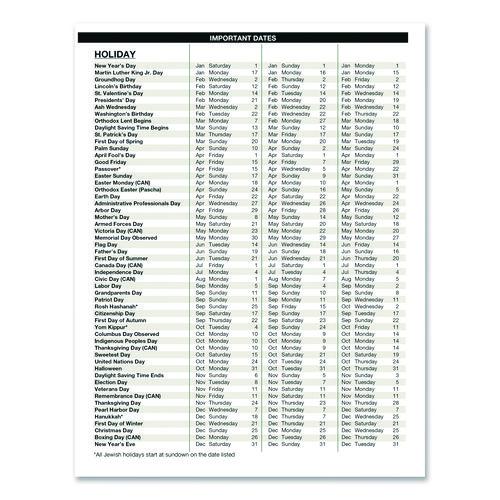 Image of House of Doolittle HOD58807 Recycled Undated Assignment Book For Intermediate Grades, 40-Weeks: Eight-Subject Day, Blue Cover, (100) 11 x 8.5 Sheets