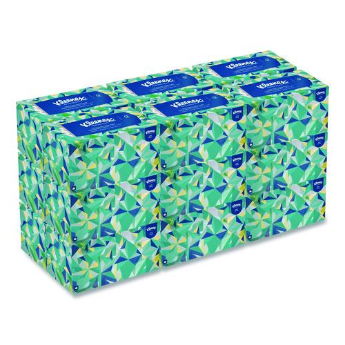 Image of Kleenex® 01701 Hand Towels, POP-UP Box, Cloth, 1-Ply, 9 x 10.5, Unscented, White, 120/Box, 18 Boxes/Carton