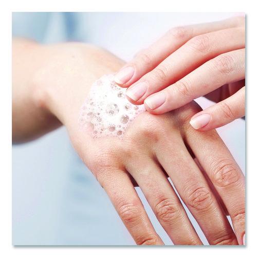 Image of Scott® 12979 Essential Alcohol-Free Foam Hand Sanitizer, 1,200 mL Cassette, Unscented, 2/Carton