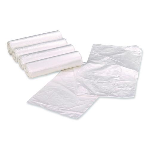 Image of Earthsense® Commercial 1507084 Linear Low Density Clear Recycled Can Liners, 23 gal, 1 mil, 28.5" x 43", Clear, 150/Carton