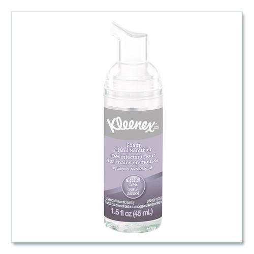 Image of Kleenex® 34136 Alcohol-Free Foam Hand Sanitizer, 1.5 Oz Pump Bottle, Unscented