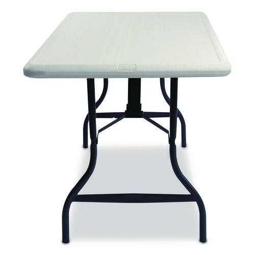 Image of Iceberg IndestrucTable Industrial Folding Table, Rectangular, 60" x 30" x 29", Platinum