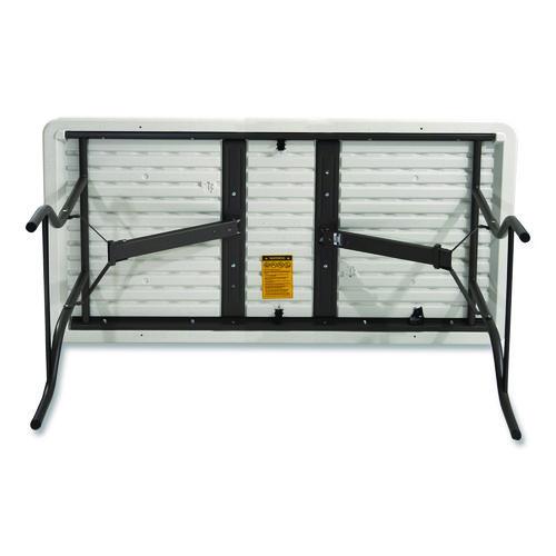 Image of Iceberg IndestrucTable Industrial Folding Table, Rectangular, 60" x 30" x 29", Platinum