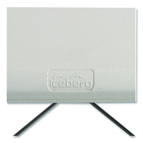 Image of Iceberg IndestrucTable Industrial Folding Table, Rectangular, 60" x 30" x 29", Platinum