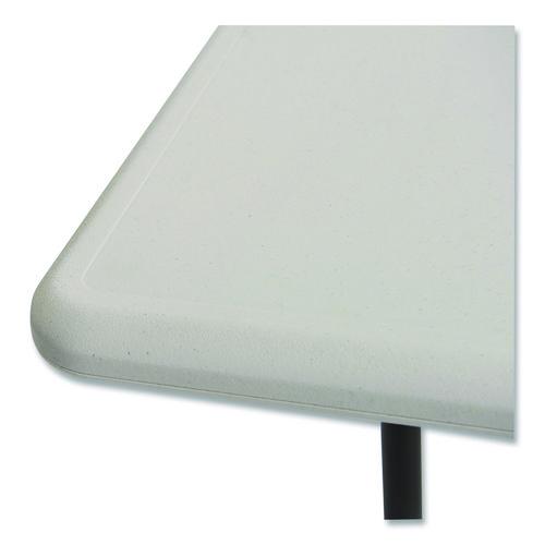 Image of Iceberg IndestrucTable Industrial Folding Table, Rectangular, 60" x 30" x 29", Platinum