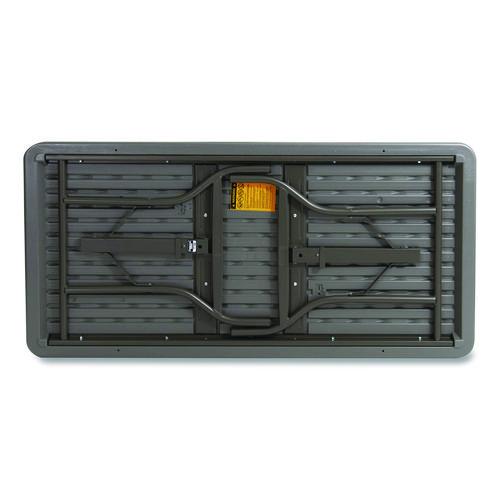 Image of Iceberg IndestrucTable Industrial Folding Table, Rectangular, 72" x 30" x 29", Charcoal