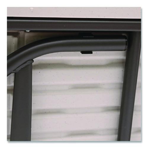 Image of Iceberg 65233 IndestrucTable Industrial Folding Table, Rectangular, 96" x 30" x 29", Platinum