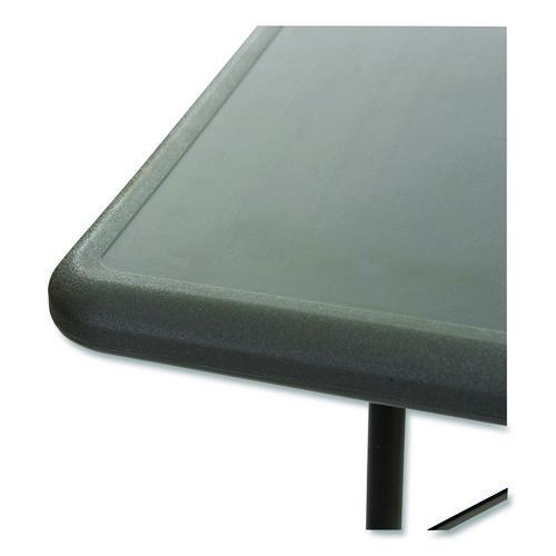 Image of Iceberg IndestrucTable Industrial Folding Table, Rectangular, 96" x 30" x 29", Charcoal