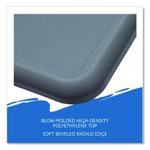 Image of Iceberg IndestrucTable Industrial Folding Table, Rectangular, 96" x 30" x 29", Charcoal