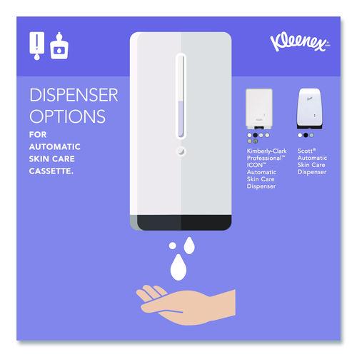 Image of Kleenex® 34643 Ultra Moisturizing Foam Hand Sanitizer, 1,200 mL Cassette, Unscented, 2/Carton