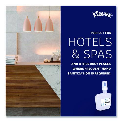 Image of Kleenex® 34643 Ultra Moisturizing Foam Hand Sanitizer, 1,200 mL Cassette, Unscented, 2/Carton