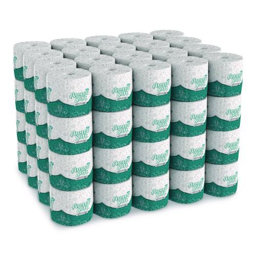 Image of Georgia Pacific® Professional 16880 Angel Soft Ps Premium Bathroom Tissue, Septic Safe, 2-Ply, White, 450 Sheets/roll, 80 Rolls/carton