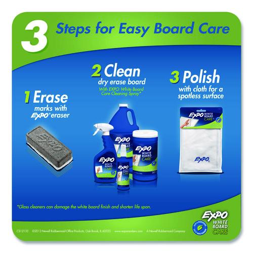 Image of EXPO® 1752229 White Board CARE Dry Erase Surface Cleaner, 22 oz Spray Bottle, 12/Carton