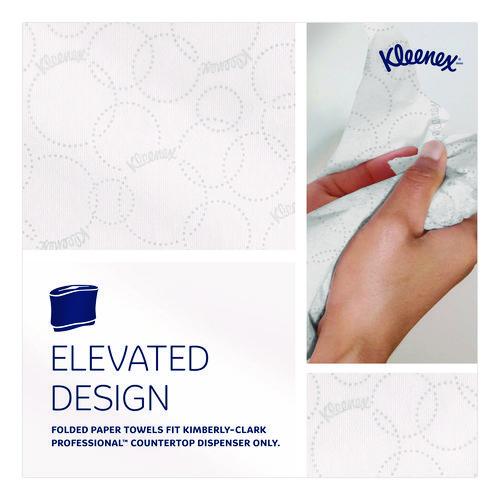 Image of Kleenex® 46321 Reveal Multi-Fold Towels, 2-Ply, 8 X 9.4, White, 16/carton