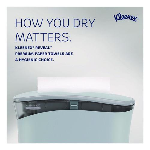 Image of Kleenex® 46321 Reveal Multi-Fold Towels, 2-Ply, 8 X 9.4, White, 16/carton