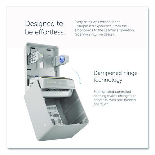 Image of Kimberly-Clark Professional 53691 ICON Automatic Roll Towel Dispenser, 20.12 x 16.37 x 13.5, Silver Mosaic