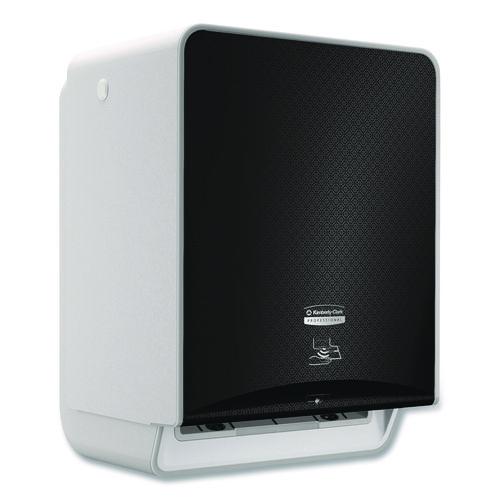 Image of Kimberly-Clark Professional 58720 ICON Automatic Roll Towel Dispenser, 20.12 x 16.37 x 13.5, Black Mosaic