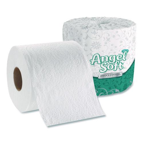 Image of Georgia Pacific® Professional 16880 Angel Soft Ps Premium Bathroom Tissue, Septic Safe, 2-Ply, White, 450 Sheets/roll, 80 Rolls/carton