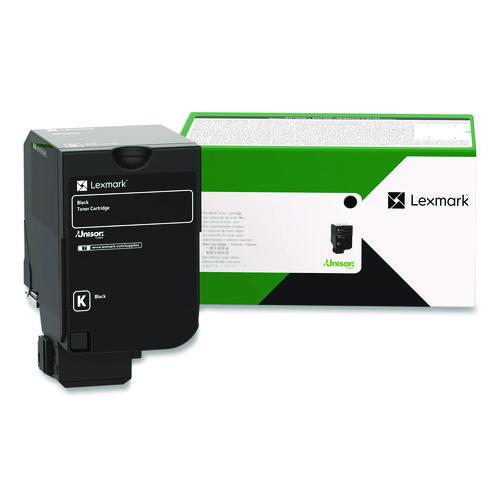 Image of Lexmark 71C00KG Toner, 5,000, Page-Yield, Black